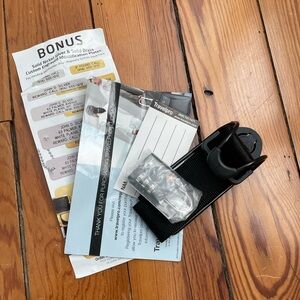 Travelpro Black TSA Luggage Combination Lock and Strap Set